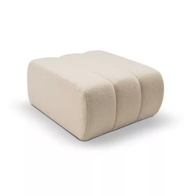 KELOWNA Polsterhocker – Creme