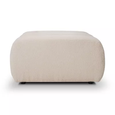 KELOWNA Polsterhocker – Creme