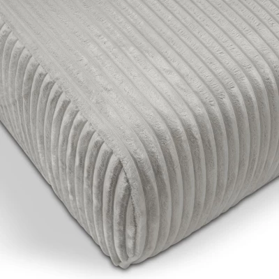 SUDBURY Polsterhocker – grau