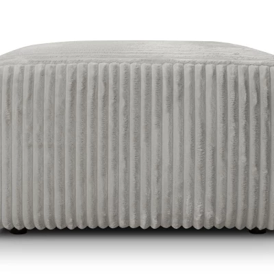 SUDBURY Polsterhocker – grau