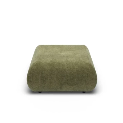 Gepolsterter Fußhocker SURREY - Khaki