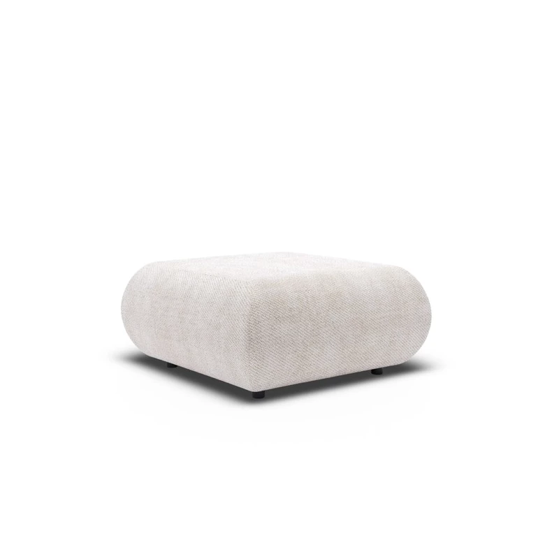 Gepolsterter Fußhocker SURREY - beige 2