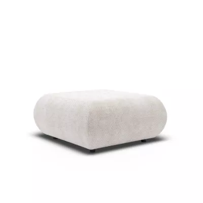 Gepolsterter Fußhocker SURREY - beige 2