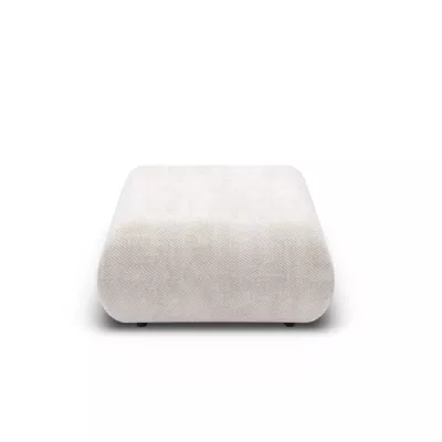 Gepolsterter Fußhocker SURREY - beige 2