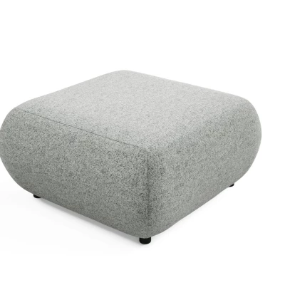 Gepolsterter Hocker SURREY - hellgrau 1
