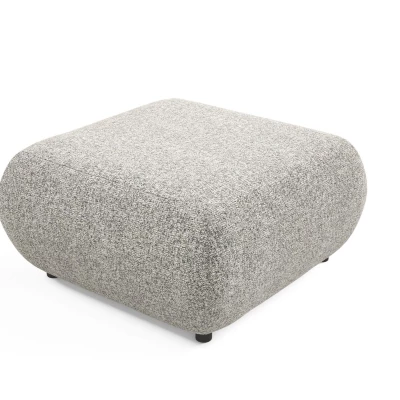 Gepolsterter Hocker SURREY - grau