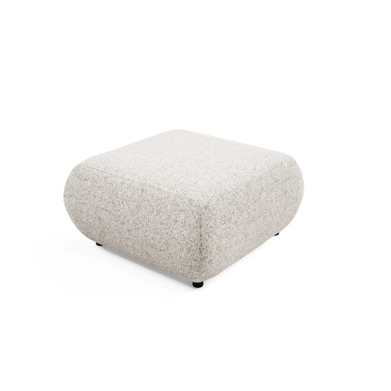 Gepolsterter Fußhocker SURREY - beige 1