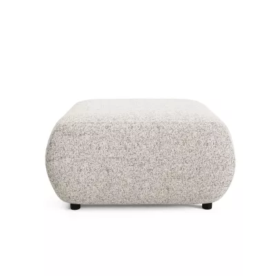 Gepolsterter Fußhocker SURREY - beige 1