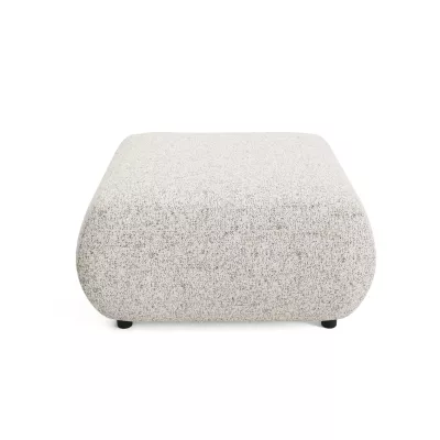Gepolsterter Fußhocker SURREY - beige 1