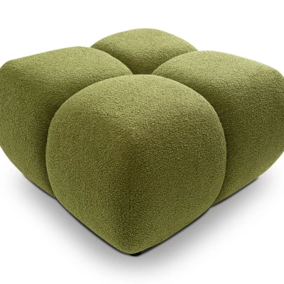 Gepolsterter Hocker SELKIR - grün