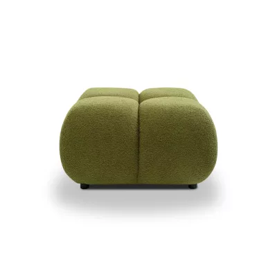 Gepolsterter Hocker SELKIR - grün