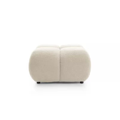 Polsterhocker SELKIR – Winterbeige