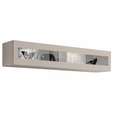 FREYA Wandschrank mit Beleuchtung - Kaschmir