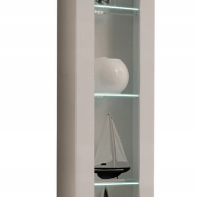 FREYA beleuchtete Vitrine - Kaschmir