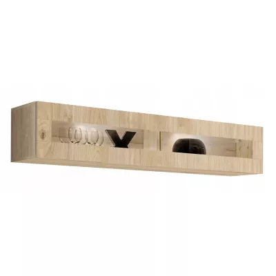 FREYA Wandschrank mit Beleuchtung - Hickory Jackson
