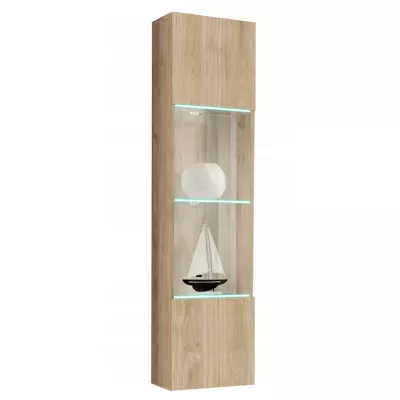 Hängevitrine FREYA mit Beleuchtung - Hickory Jackson
