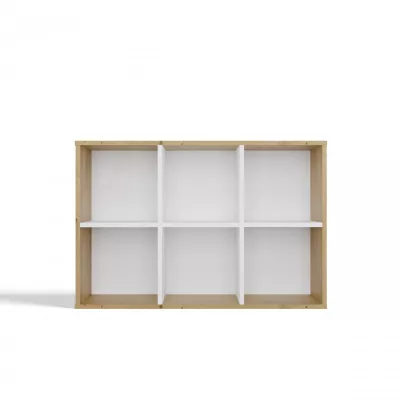 Regalsystem RAINIS 5 – Eiche Artisan / Weiß