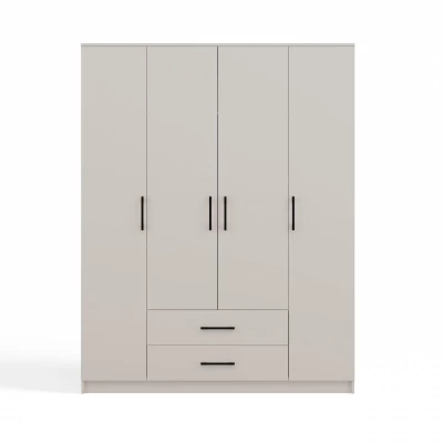 Kleiderschrank mit Schubladen 160 cm RAGNAR - Kaschmir