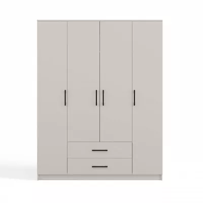Kleiderschrank mit Schubladen 160 cm RAGNAR - Kaschmir