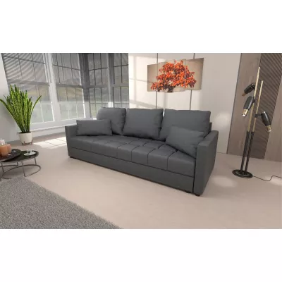 Dreisitzer-Schlafsofa KLAVERA 1 - dunkelgrau 1