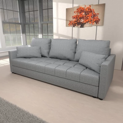 Dreisitzer-Schlafsofa KLAVERA 1 - grau