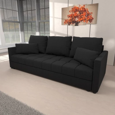 Dreisitzer-Schlafsofa KLAVERA 1 - Anthrazit