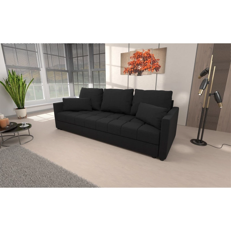 Dreisitzer-Schlafsofa KLAVERA 1 - Anthrazit