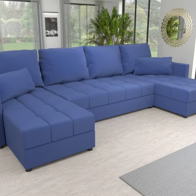 Sofagarnitur U-förmig KLAVERA 1 - blau