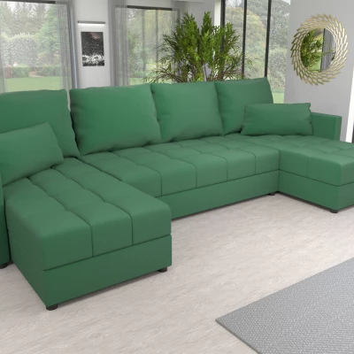 Klappsofa-Set für U-förmiges Klavier 2 - Flaschengrün
