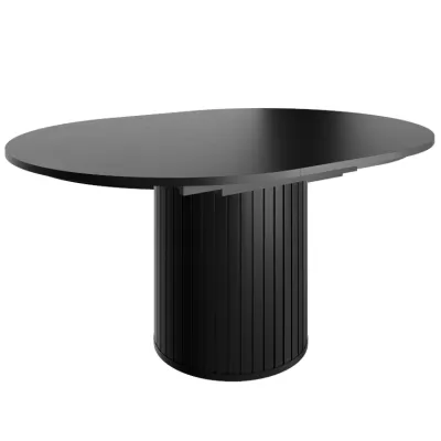 Ausziehbarer Esstisch 120(160)x120 APEX - schwarz