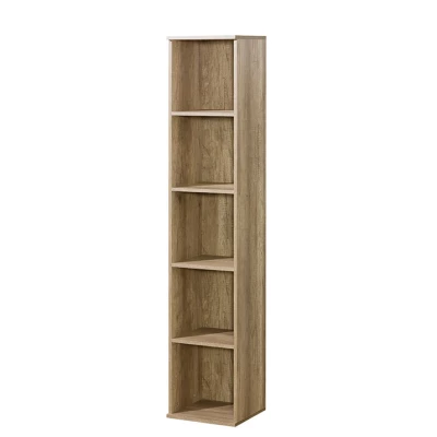 Schmale Bücherregal BENSON - Canyon Oak