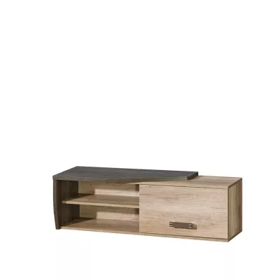 Wandschrank BENSON – Canyon Oak / Arusha, links