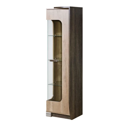 Hohe Vitrine BENSON - Oak Canyon / Arusha, rechts