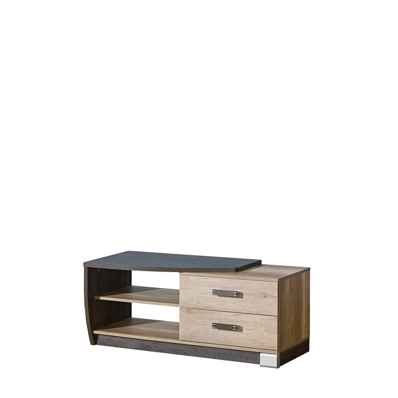 BENSON TV-Ständer – Canyon Oak/Arusha, links