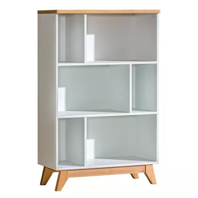 BUTNER Bücherregal – Andersen-Kiefer / Nash-Eiche
