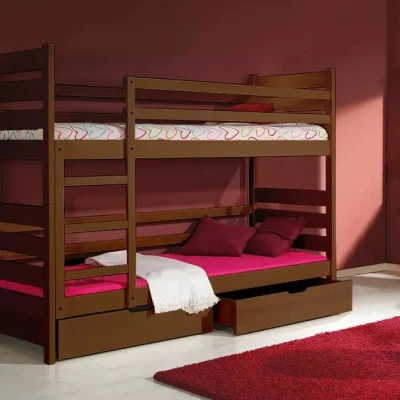 Etagenbett 80x190 MARIONE - braun