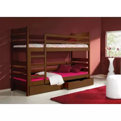 Etagenbett 80x190 MARIONE - braun