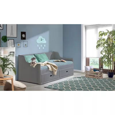 Klappbares Kinderbett 80x200 ETOKA - Anthrazit