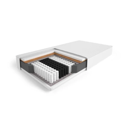 Taschenfederkernmatratze mit Kokosfaserfüllung 160x200 MORGANTON