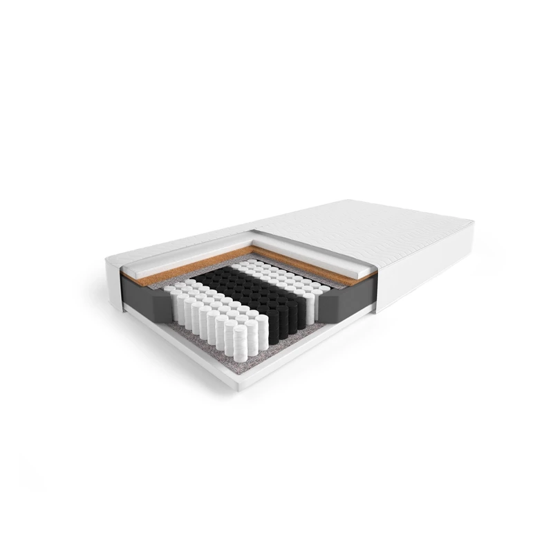 Taschenfederkernmatratze mit Kokosfaserfüllung 140x200 MORGANTON