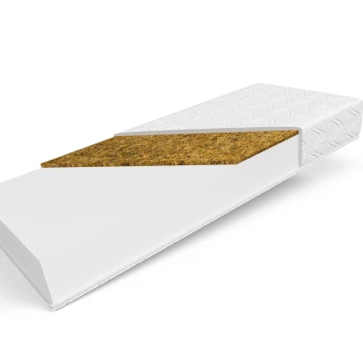 Schaumstoffmatratze mit Kokosfaser 80x200 ELKIN