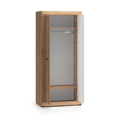 Kleiderschrank 87 cm ADELLA – erinnert an Eiche