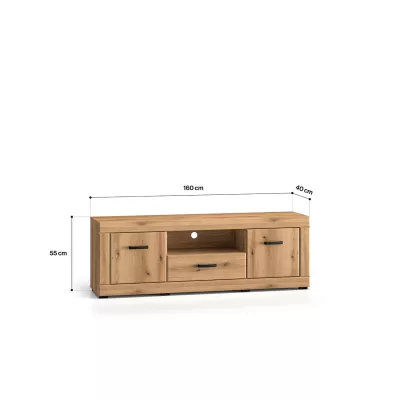 TV-Ständer ADELA – Eichenoptik