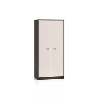 Kleiderschrank 89 cm SAFIEH - Eiche / Kaschmir
