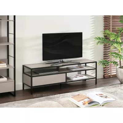 TV-Ständer MAIRA – beige/schwarz