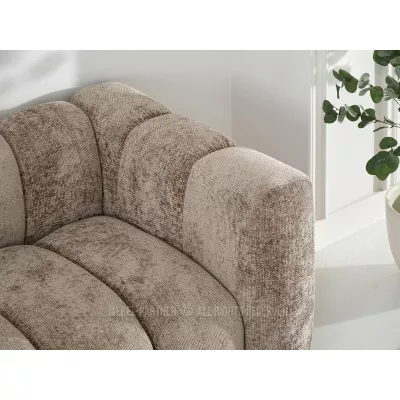 Designersofa RONIA – hellbraun