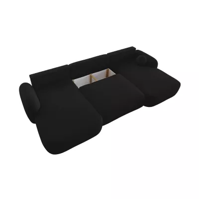 Klappsofa-Set für U MOHYLA mit Stauraum - schwarz