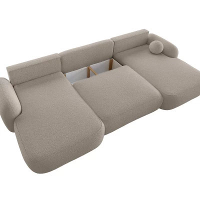 Sofagarnitur für U MOHYLA mit Stauraum - beige