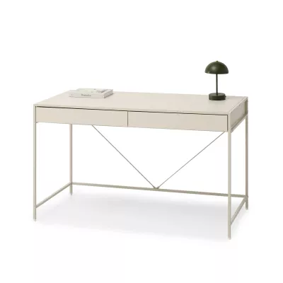 Breiter Schreibtisch DAMJAR - creme