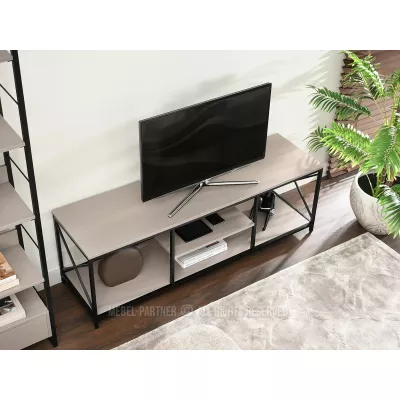 DINKO TV-Ständer – beige/schwarz